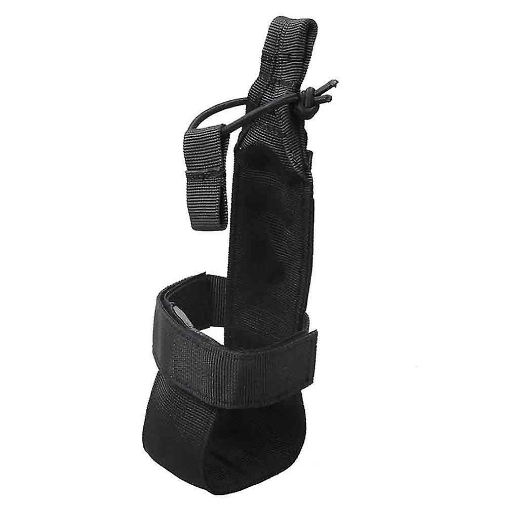 Effortless Hydration Solution, Tactical Pouch With Elastic Cord, Water Bottle Holder For Tactical Vests, Made Of Durable Nylon Material