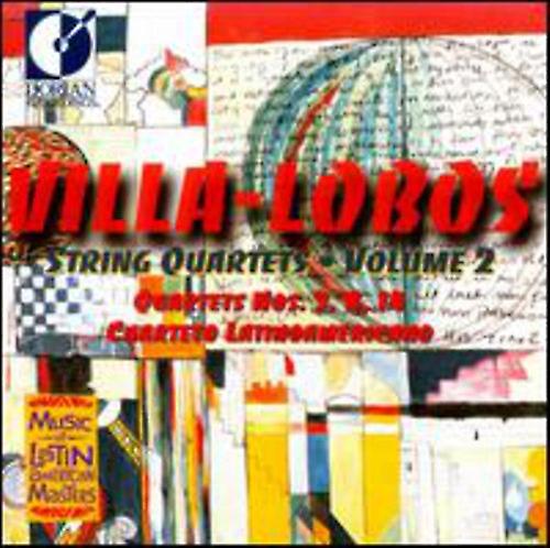 H. Villa-Lobos - Vol.2-QT STR 3/8/14 [COMPACT DISCS] EUA importação