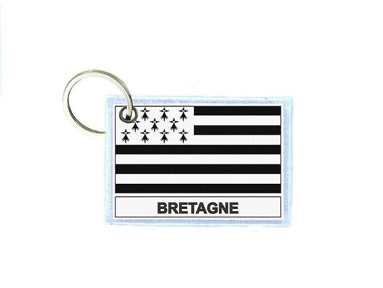 Key key door prints double-sided Breton flag