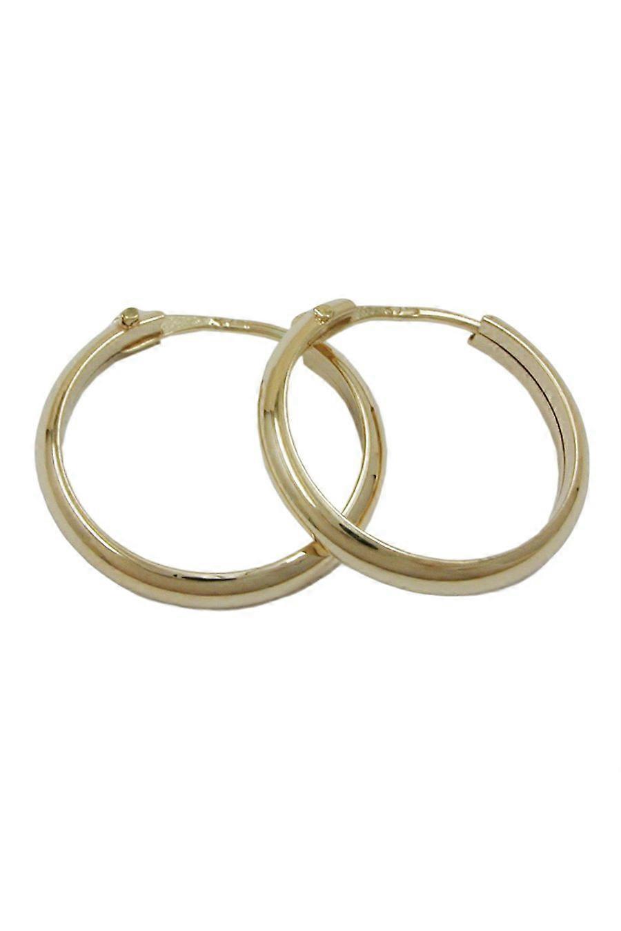 Hoop Earrings 13mm 9k Gold - Gl430041