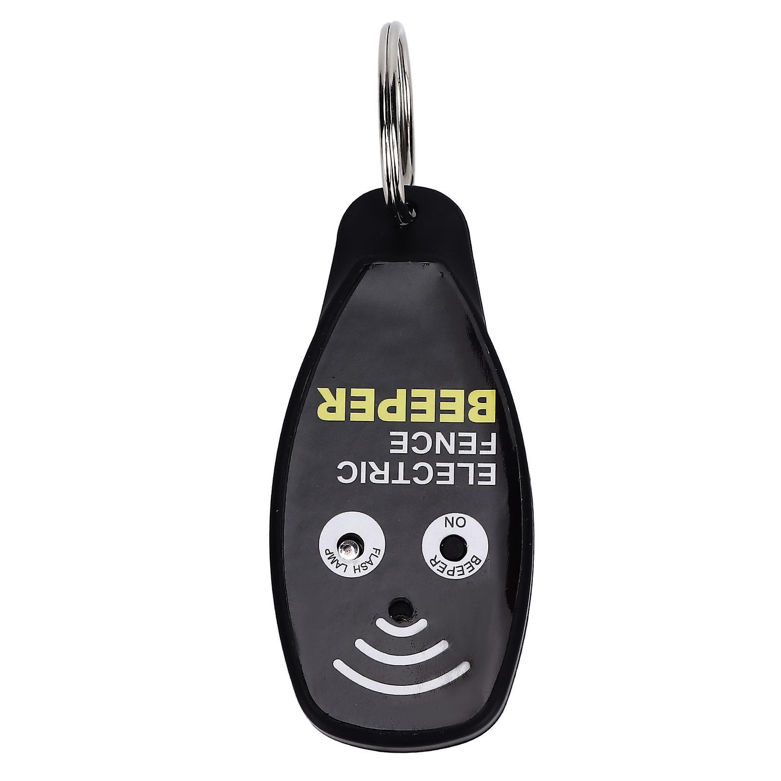 Portable Electric Fence Fault Tester Fence Beeper Light Integrated Switch Durable Design Easy Operation Compact Size Fault Locator Without Batter