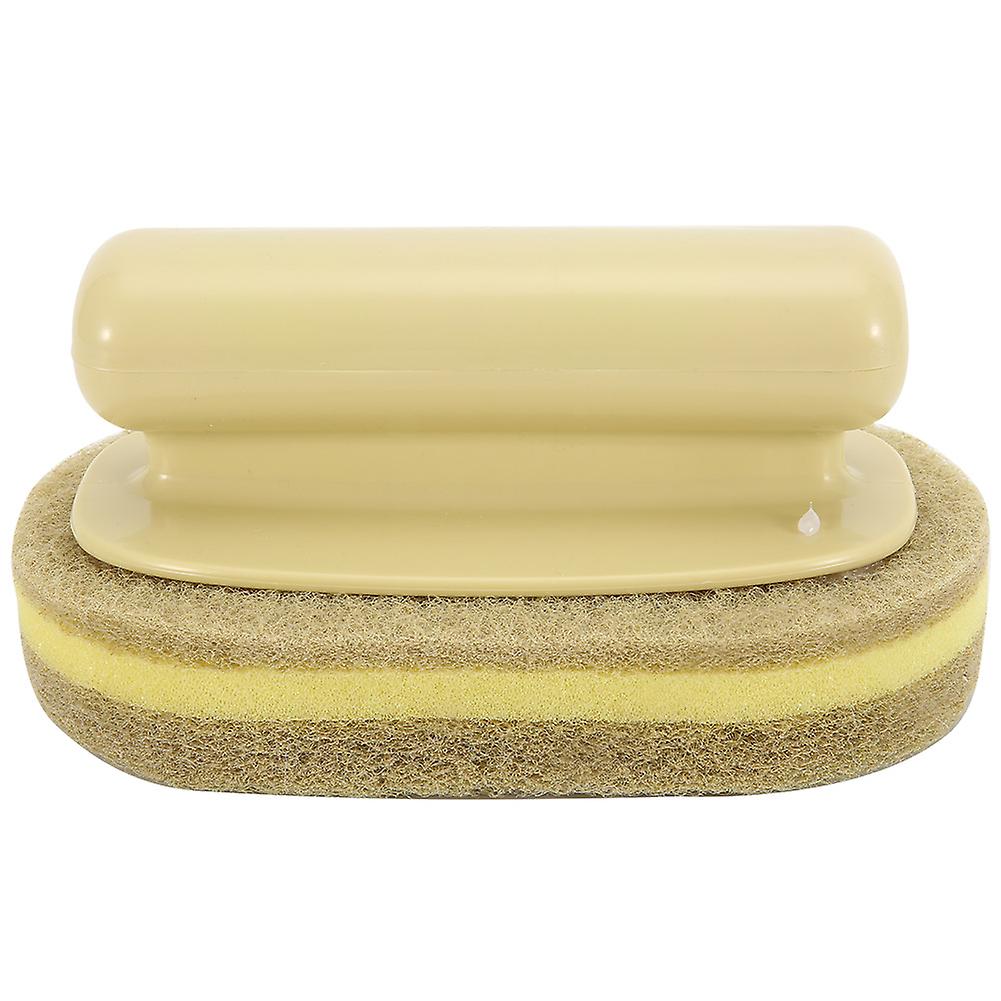 Rust Cleaning Kitchen Rust Tools, Magic Brush ,Brush Eraser Cleaner Cleaning Brush （Yellow）