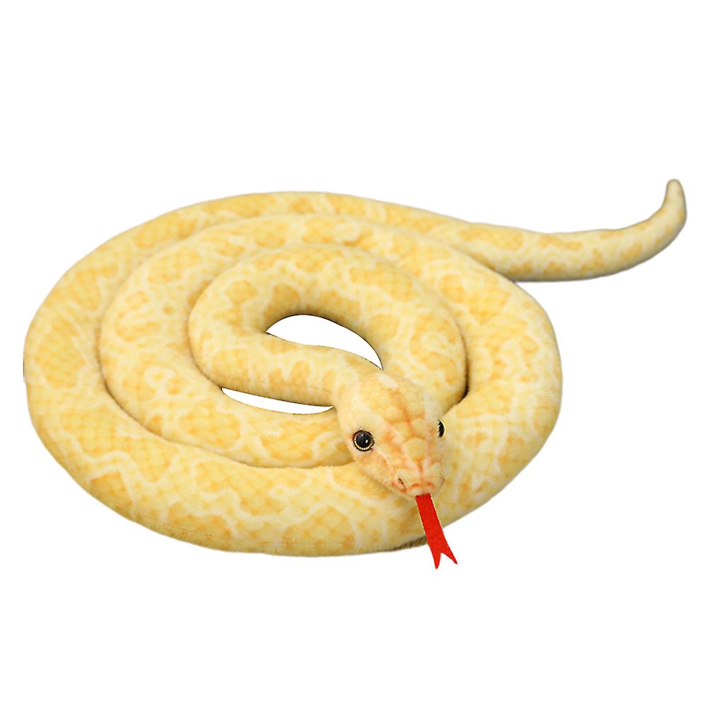 Simulated Stuffed Snake Doll, Super Soft PP Cotton Plushie, Stuffed Soft Tricky Game Toys, Gift for Children Boys Girls