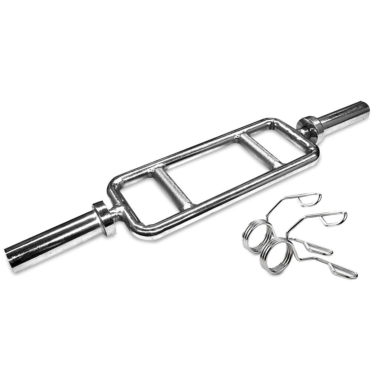 Cortex Olympic Tricep Bar With Spring Collar Barbells & Attachments