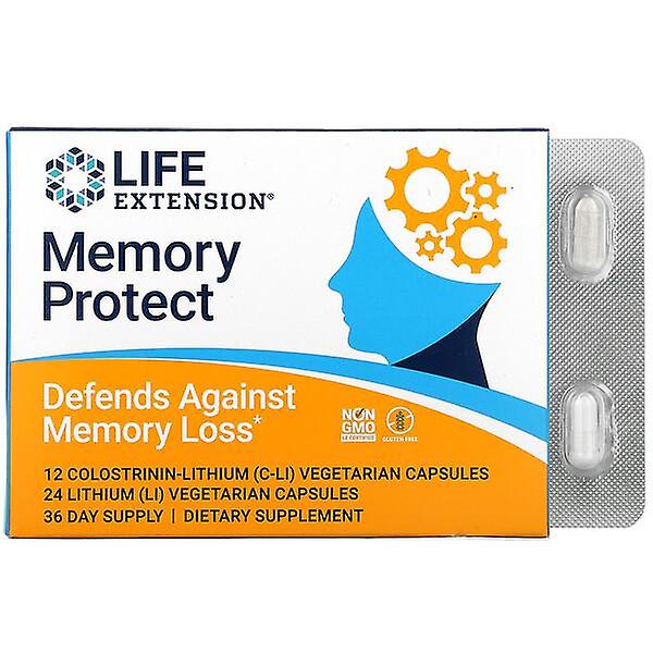 Life Extension, Memory Protect, 36 Vegetarian Capsules