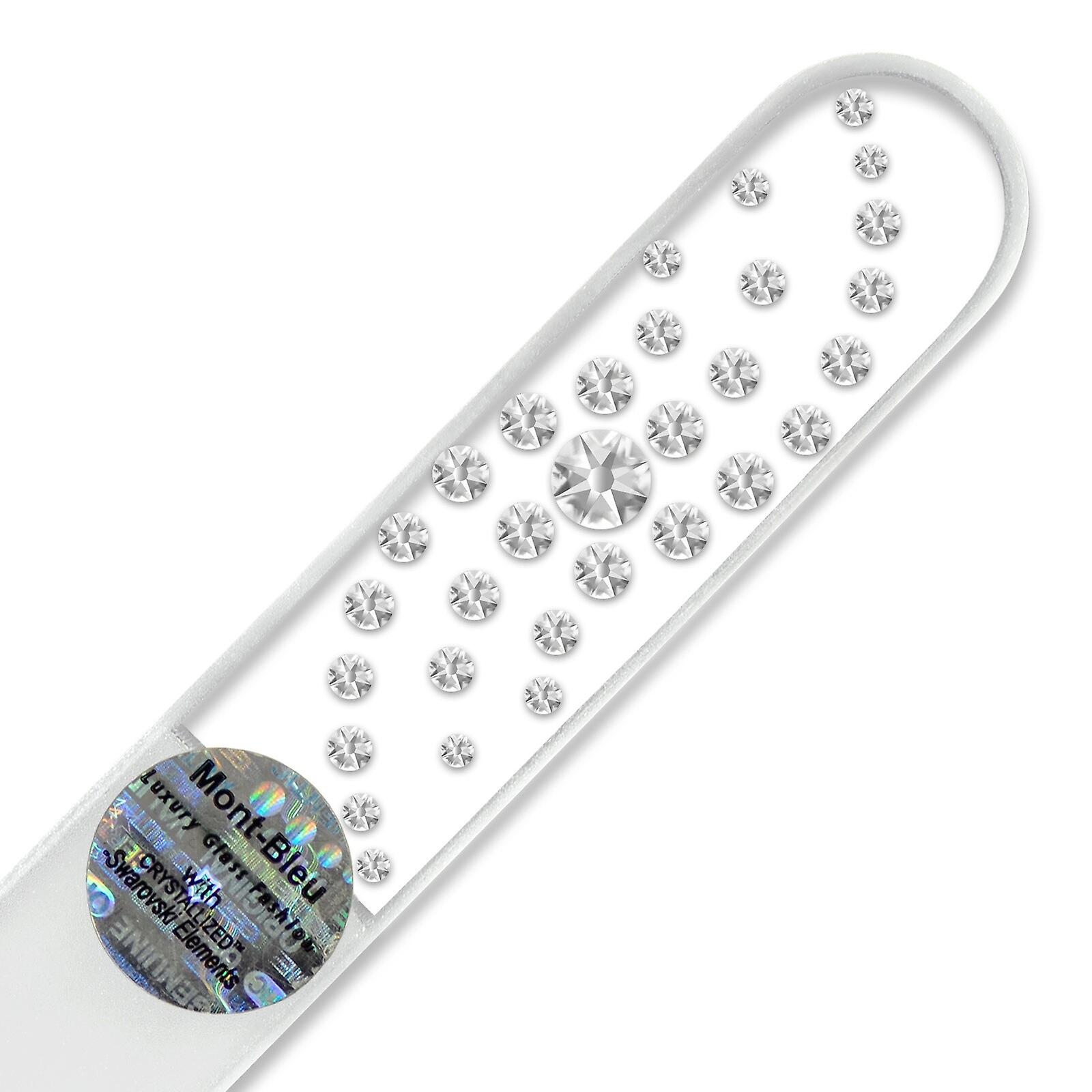 Mont Bleu Whirl Crystal Nail File D-M1 - Crystal