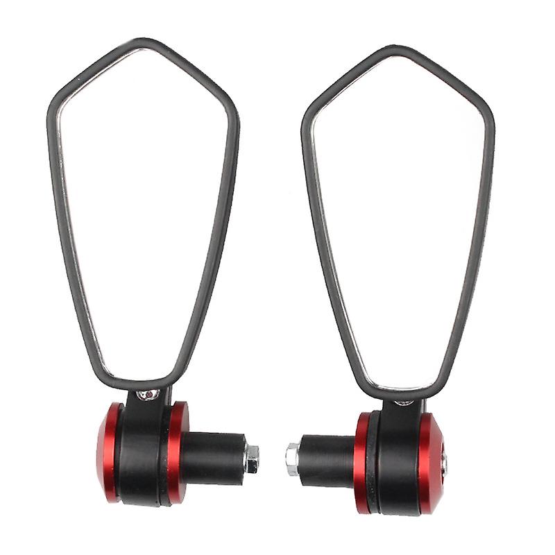 Motorcycle Refitted Rearview Mirror 7/8'' 22mm Handlebar Mirror Oval Rearview Mirror Fit For Yamaha Mt-01 Mt-03 Tdm900 Fz1 Fz6