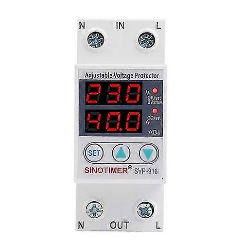 Sinotimer Svp-916 Adjustable Self-resetting Over-voltage Under-voltage Protector