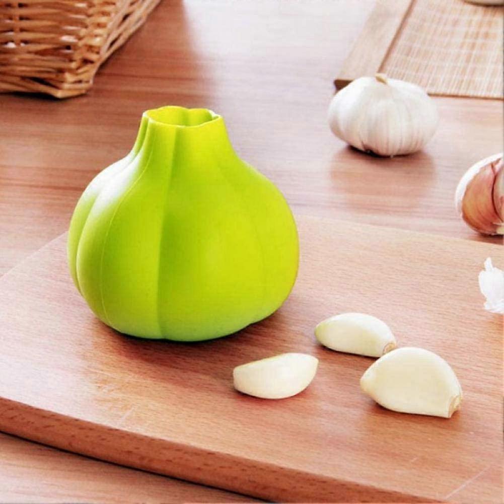 1PC Creative Rubber Garlic Peeler Garlic Press