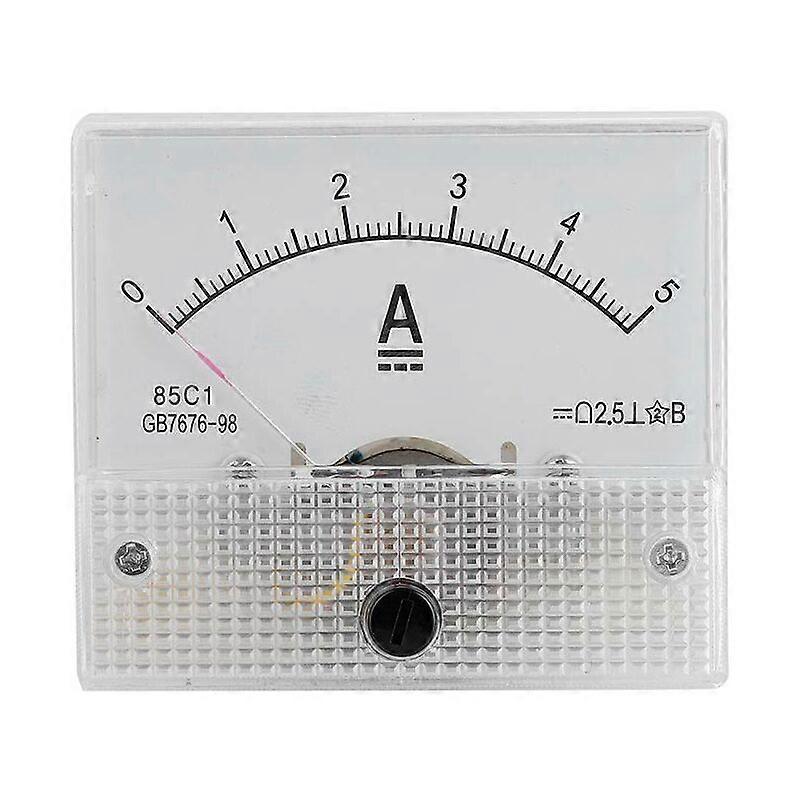 DC 85C1 Analog Current Voltage Ammeter & Voltmeter, Analog Current Voltmeter & Ammeter(5A Ammeter) Fonepro