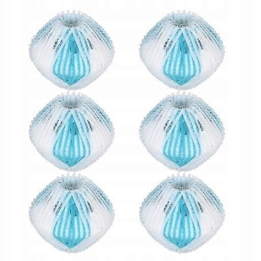 Anti-lock vaskeballer for hårhår 6 stk