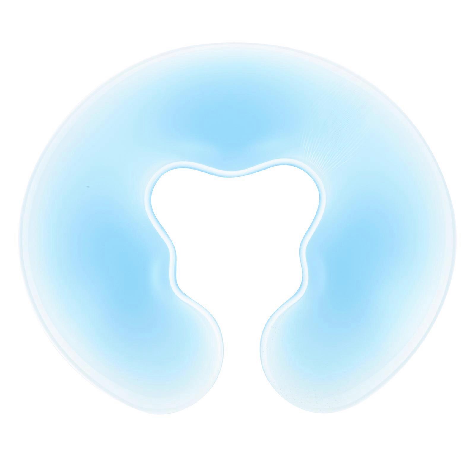 Coussin de spa en forme de U, lavable et réutilisable, en silicone