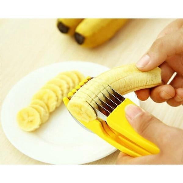 Banana cutter - Slice bananas Yellow