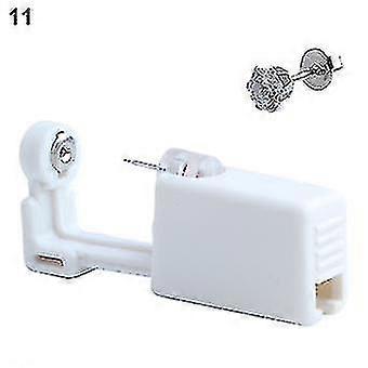 1 مجموعة الأذن بيرسر مسمار الأقراط المتاح ثقب المحمولة لا ألم سريع ثقب الجهاز للحياة اليومية