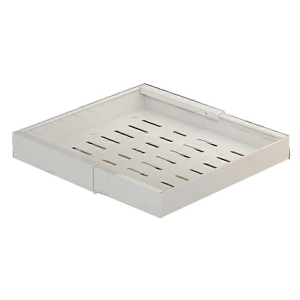 Pull-Out Cabinet Rack Kitchen Organization & Storage Non-Nail Sticker or Drill Hole with Expandable Width