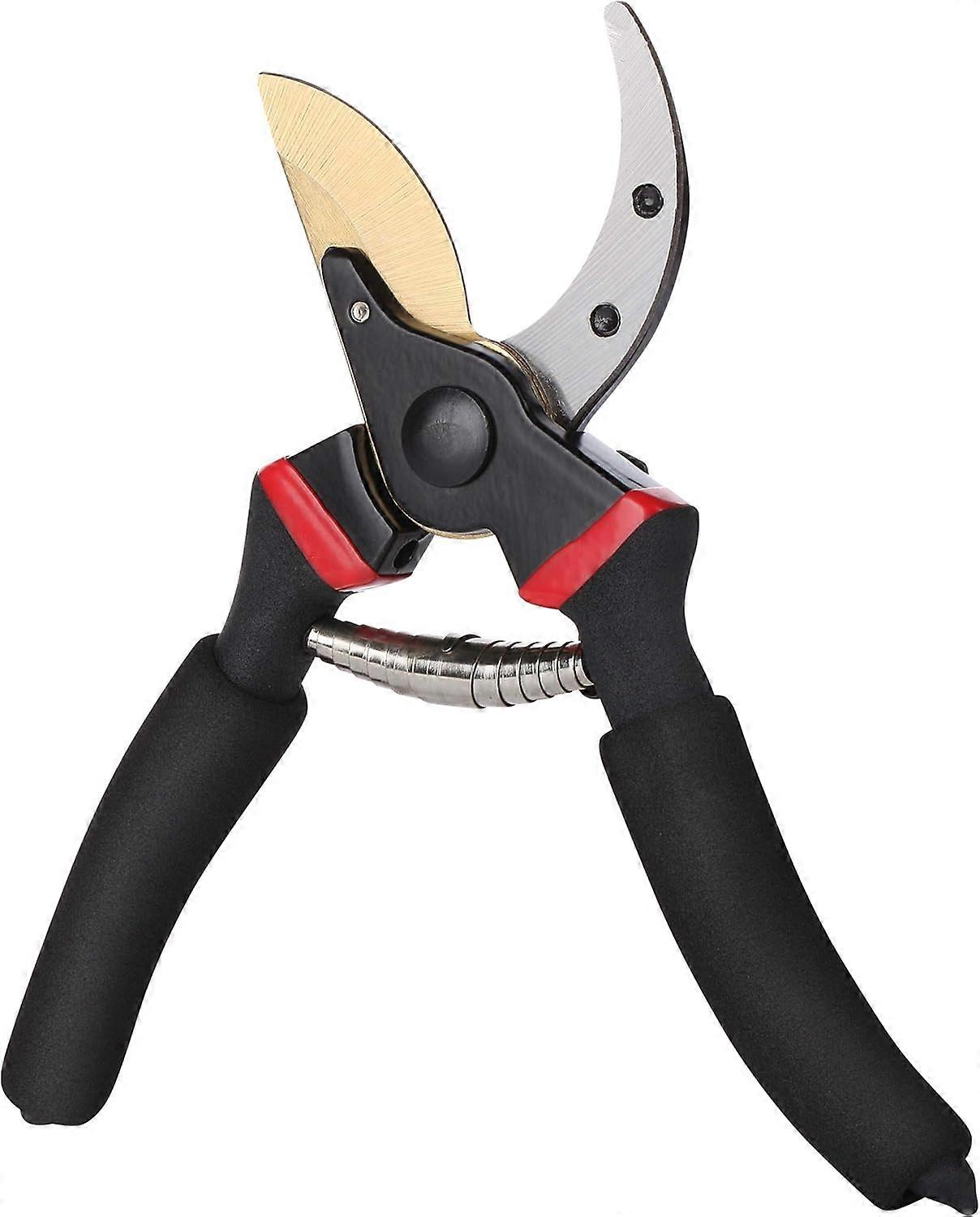 Professional 8-Inch Bypass Pruning Shears for Gardening