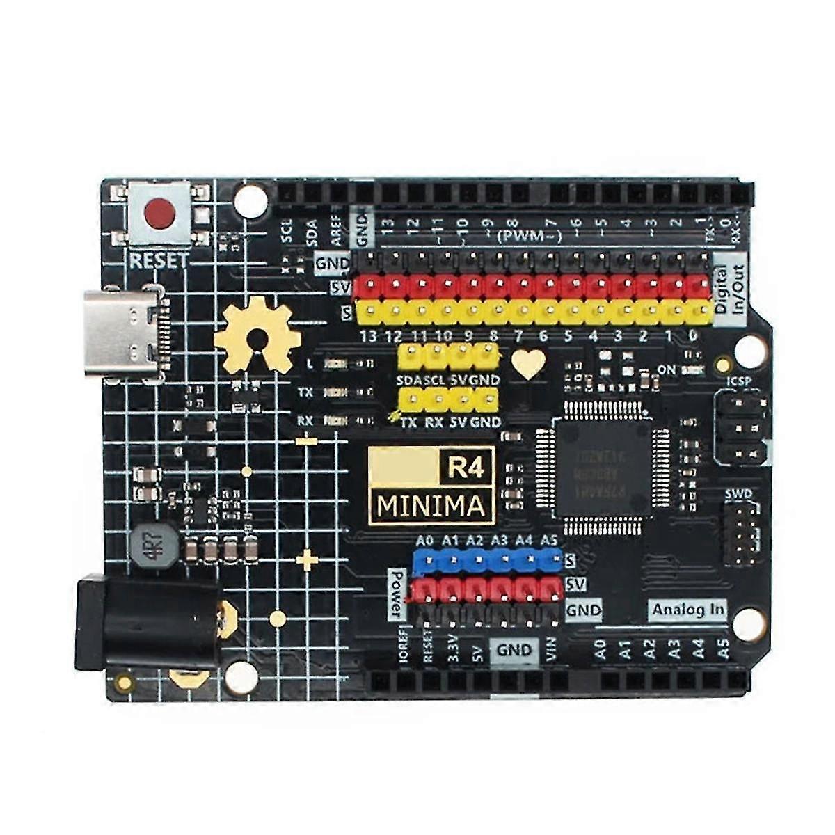 For R4 Development Board Minima Edition Type-c For Programming Learning Controller