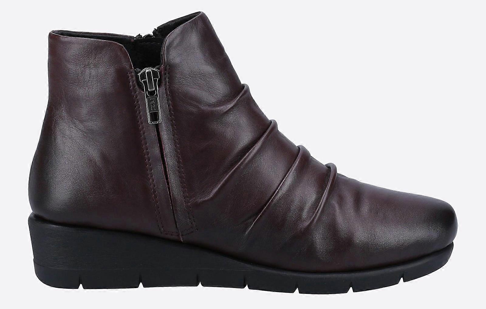 Fleet & Foster Plockton MEMORY FOAM Boot Burgundy