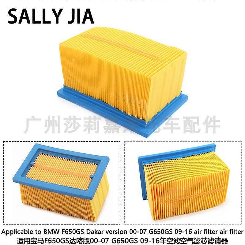 Suitable for BMW F650GS Dakar Edition 00-07 G650GS 09-16 Air Filter Element Filter