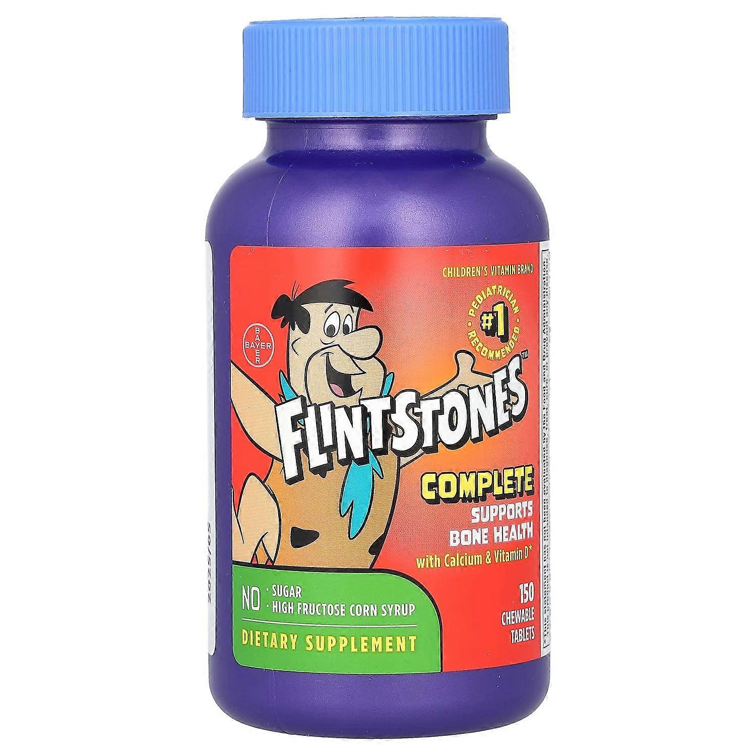 Flintstones, Complete with Calcium & Vitamin D, 150 Chewable Tablets