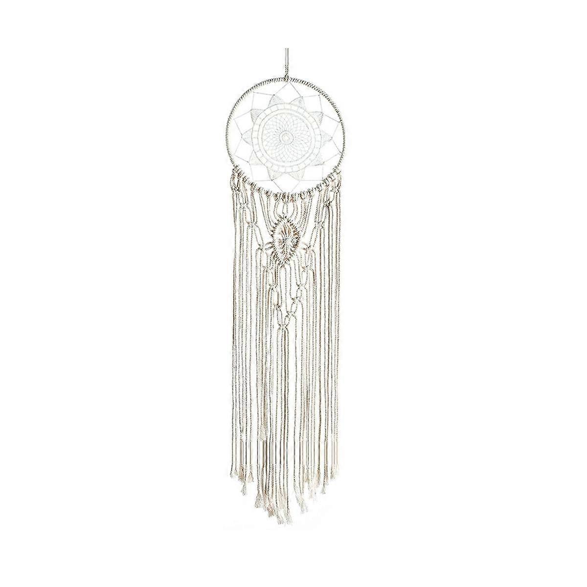 Hand Woven Dreamcatcher Circle Macrame Kit Macrame Wall Hanging Supplies Craft Macrame Wall Hanging