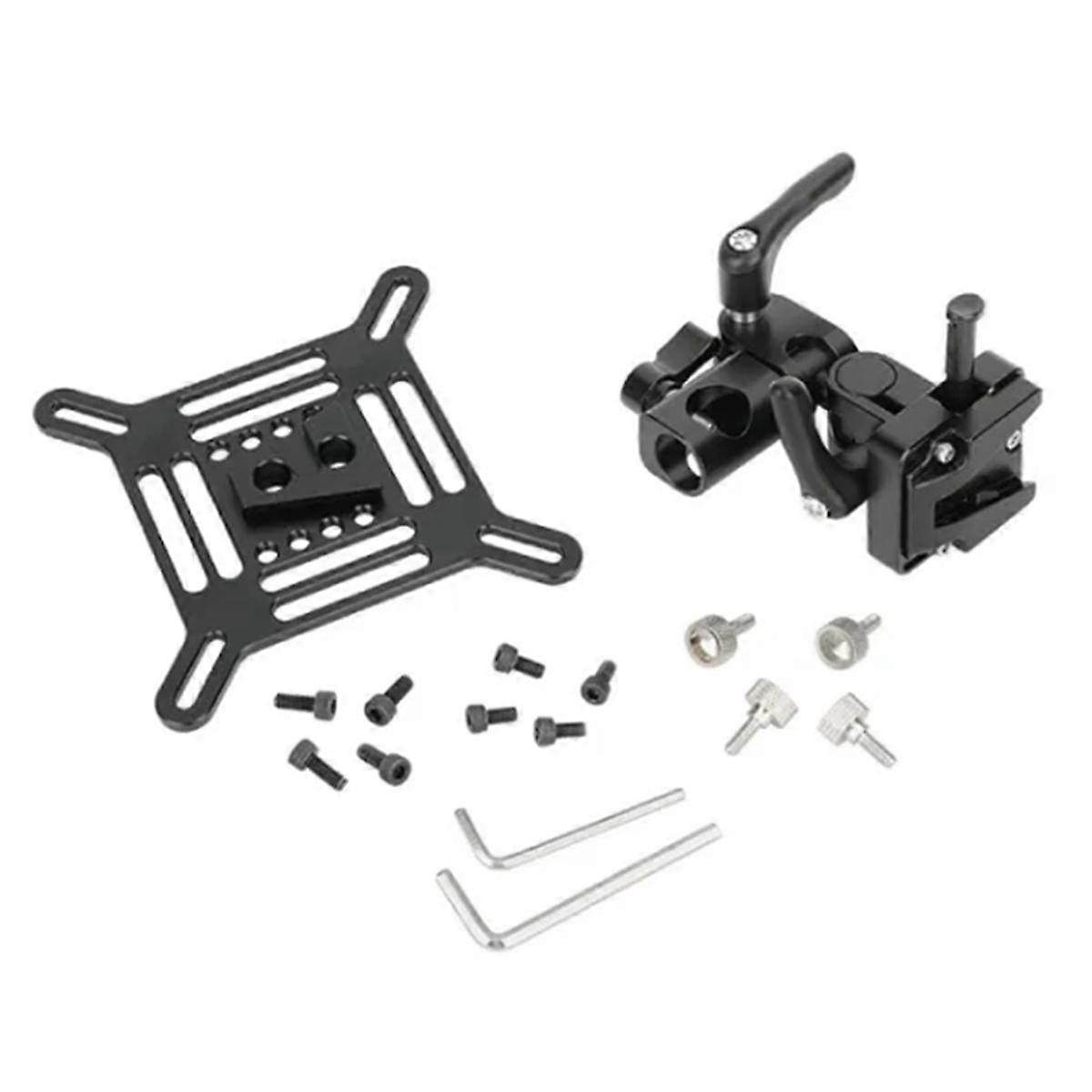Adjustable for Monitor Mount with Quick Release V-Lock to C- Stand Baby Pin Adapter Supports Monito