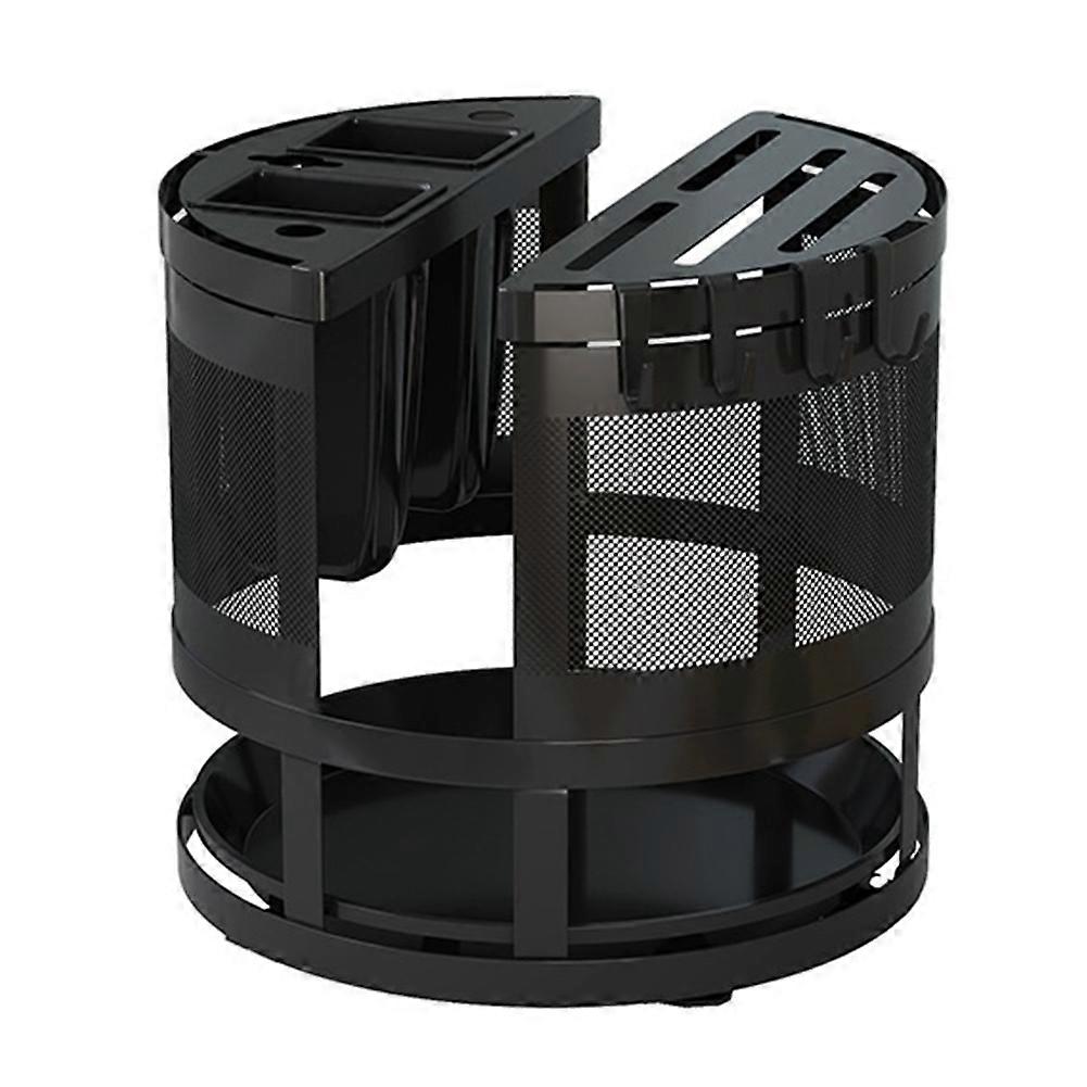 Rotatable Kitchen Rack Chopsticks Cage Holder Storage Kitchen Countertop Organizer Dish Drying Rack