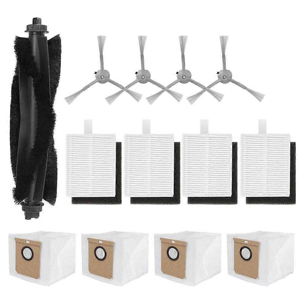 13-Piece Accessory Kit for Robot Vacuum Cleaner L50/L60 Series, Including Brushes, Filters, Dust Ba