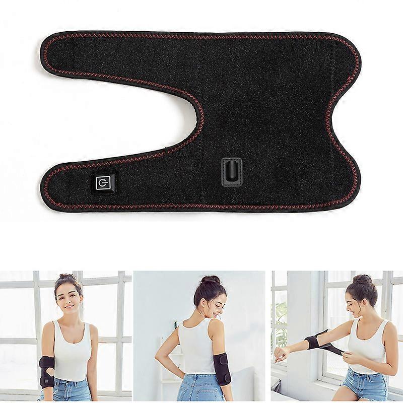 Electric Heating Elbow Pads Adjustable USB Powered Arm Guard Portable Elbow Joints