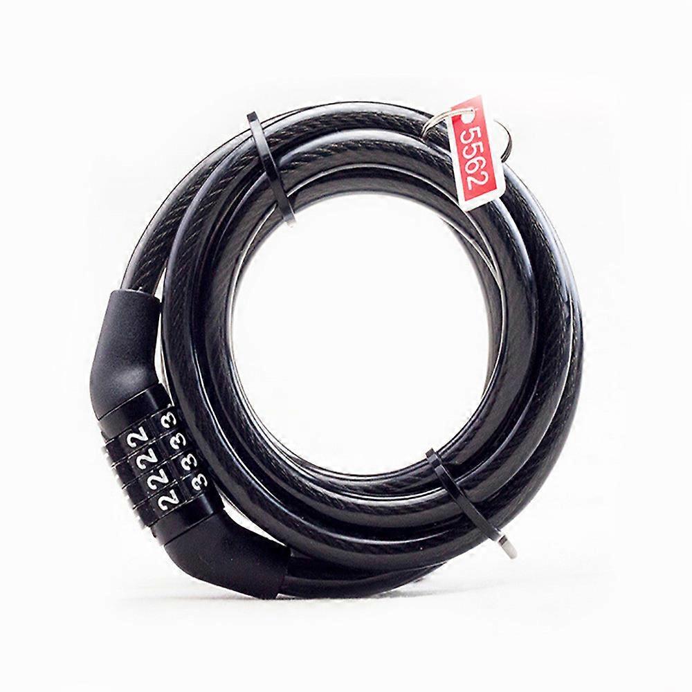 Combination Lock Bike Cable Basic Self Coiling Resettable Combination Cable Bike Locks