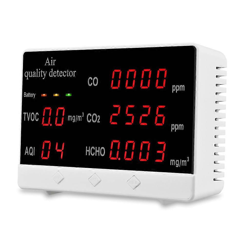 Infrared Sensor Alarm Gas Analyzers Monitoring Indoor Mini Carbon Dioxide Concentration Air Quality Monitor Portable Co2 Meter