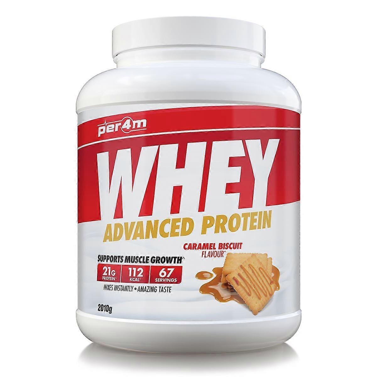 Per4m Advanced Whey Protein 2.01kg Caramel Biscuit
