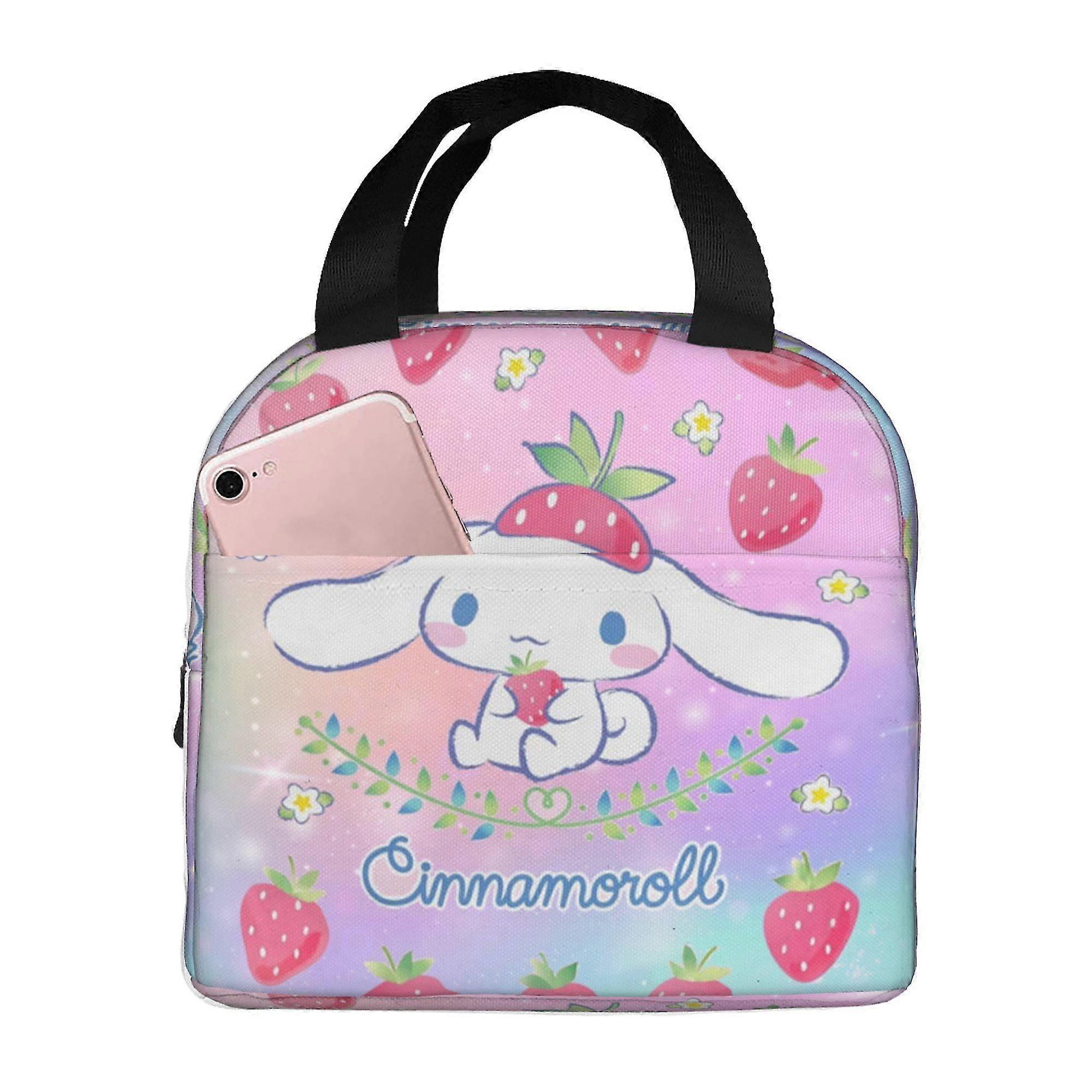 Sanrio Cinnamoroll Lunch Bag Tote Bag Insulated Lunch Box Picnic Beach Ing -cnbv268
