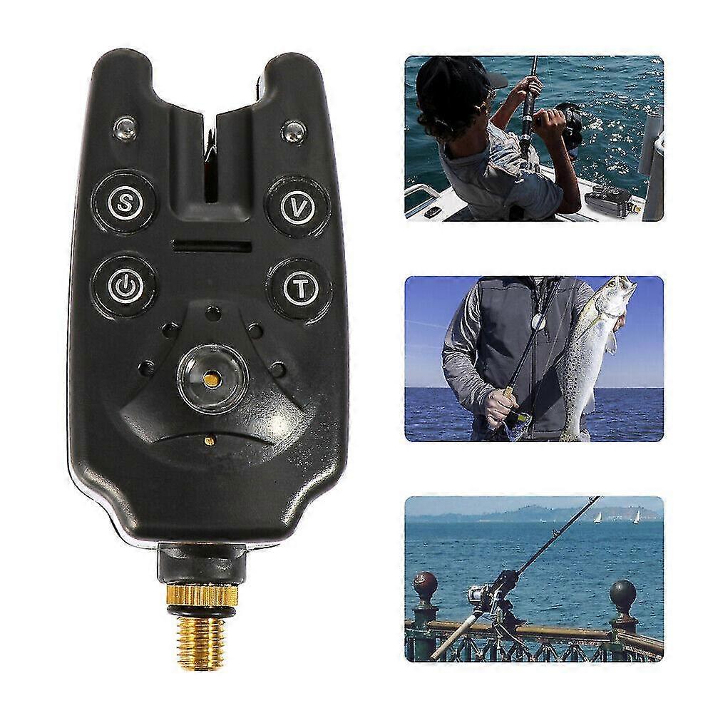 Fishing Plastic Library Rod Alert Indicator Electronic Bite Alarm