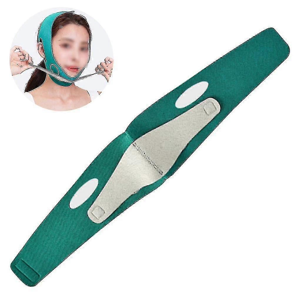1 Pcs Double Chin Reducer, Face Slimming Strap Facial Weight Lose Slimmer Device, Pain Free V-line Chin Cheek Lift Up Band Anti Wrinkle Eliminates Sag