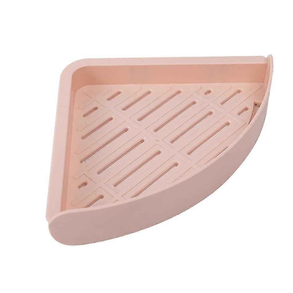 Bathroom Triangular Shower Shelf Corner Bath Storage Holder Organizer Rack