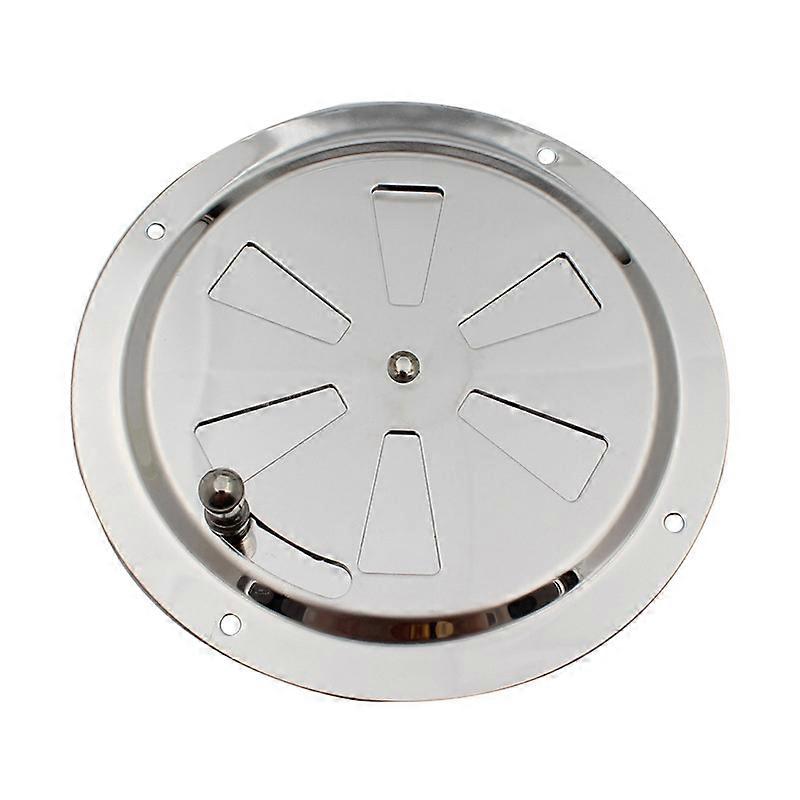 Round Ventilation Grille, Adjustable Ventilation Opening Stainless Steel Ventilation Vent