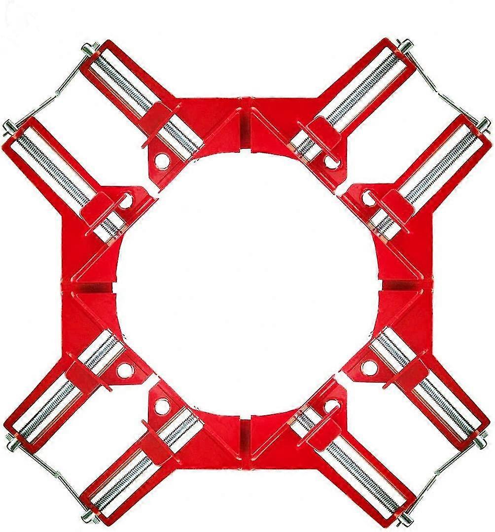 90 Degree Right Angle Clamp, 4pcs Jaw Adjustable