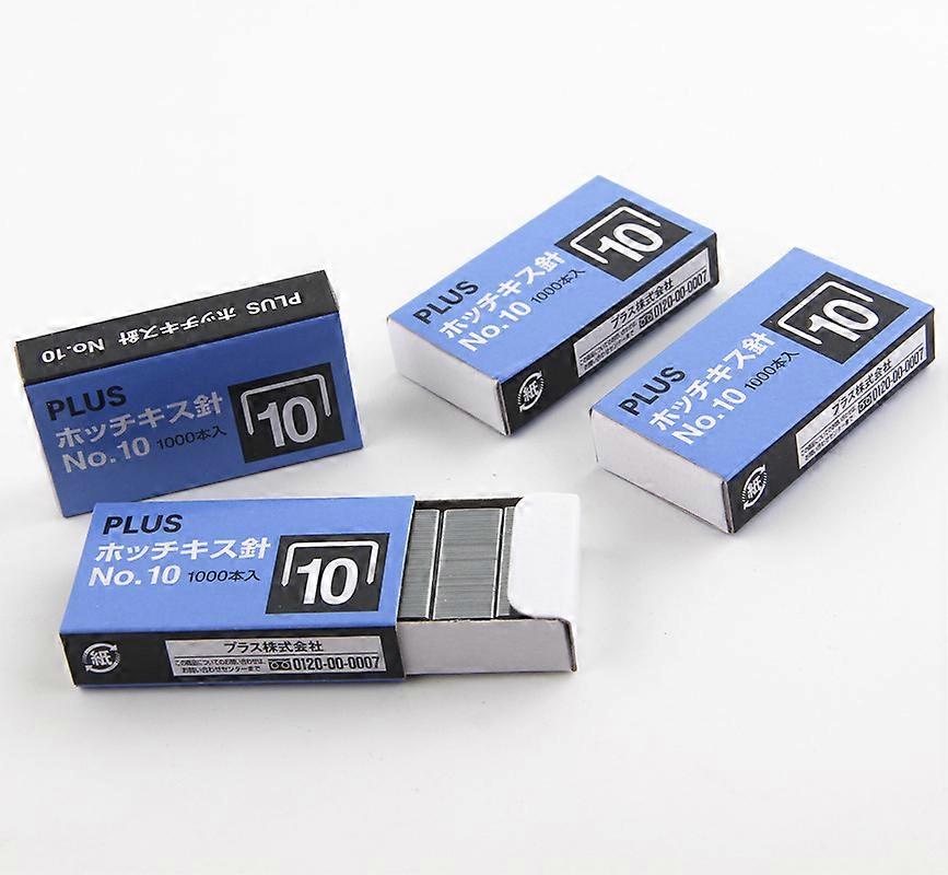Pack of 4000PCS No.10 Mini Staples(Smaller Than Standard Staples) .Silver