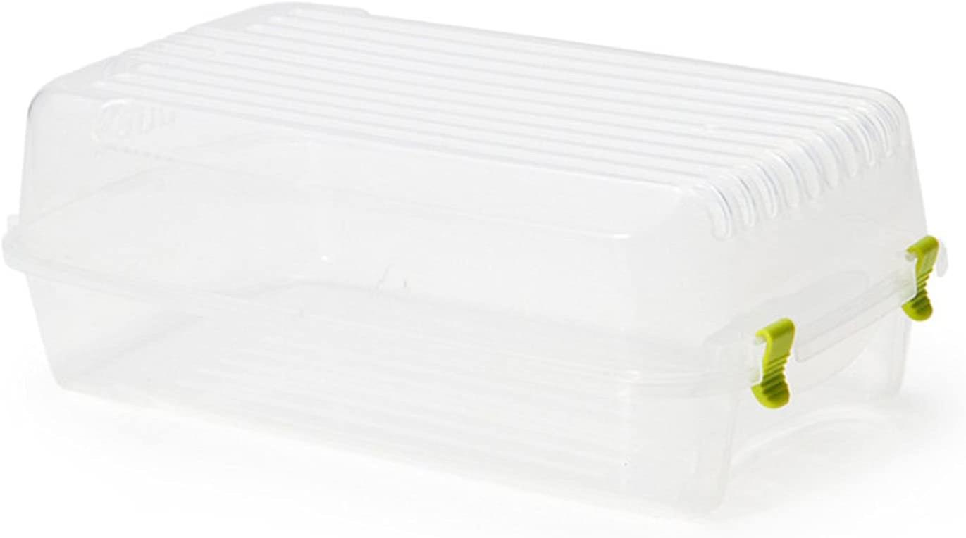 Shoe Boxes, Stackable with Plastic Connectors, Foldable, Transparent Solid Breathable Plastic
