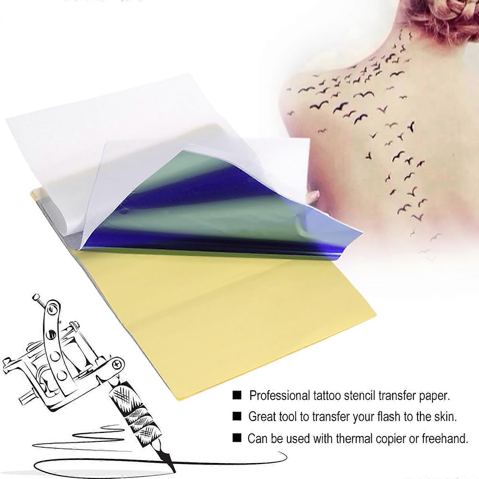 15 sheets tattoo transfer paper 4 layers tattoo copy paper