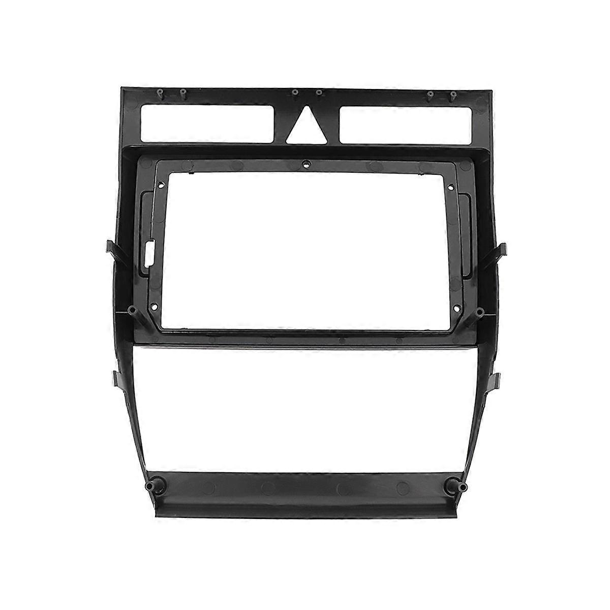 9 Inch 2Din Car Stereo Radio Fascia for A6 C5 2002-2006 Dashboard Video DVD Player Panel Frame Moun