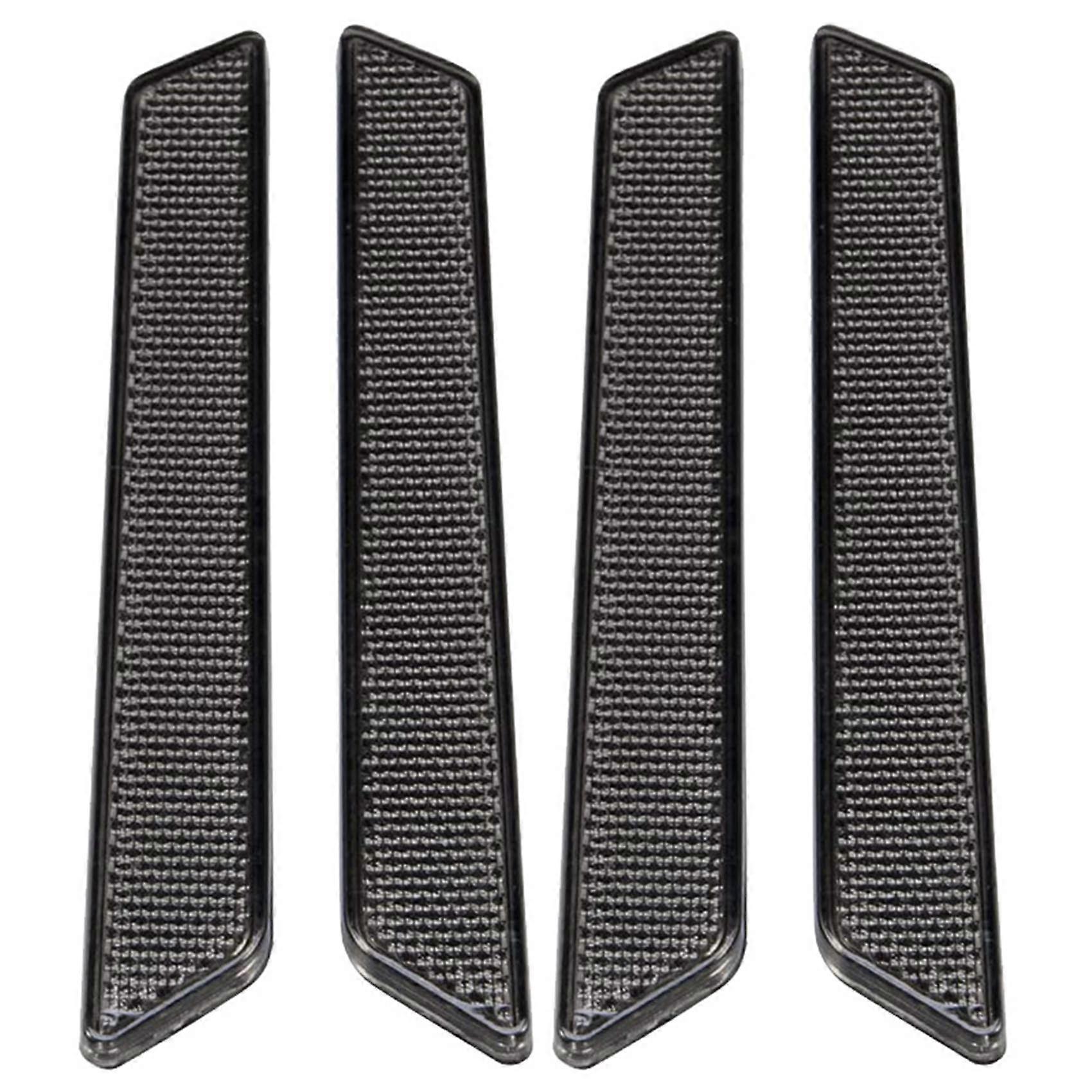 4X Reflectors for Street Glide Glide Road Glide Road King Latch Covers Saddlebags Side Visibility 2