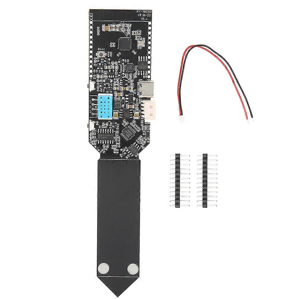 For TTGO T Higrow ESP32 WiFi Bluetooth DHT12 Soil Temperature Humidity Electrolyte Sensor Module