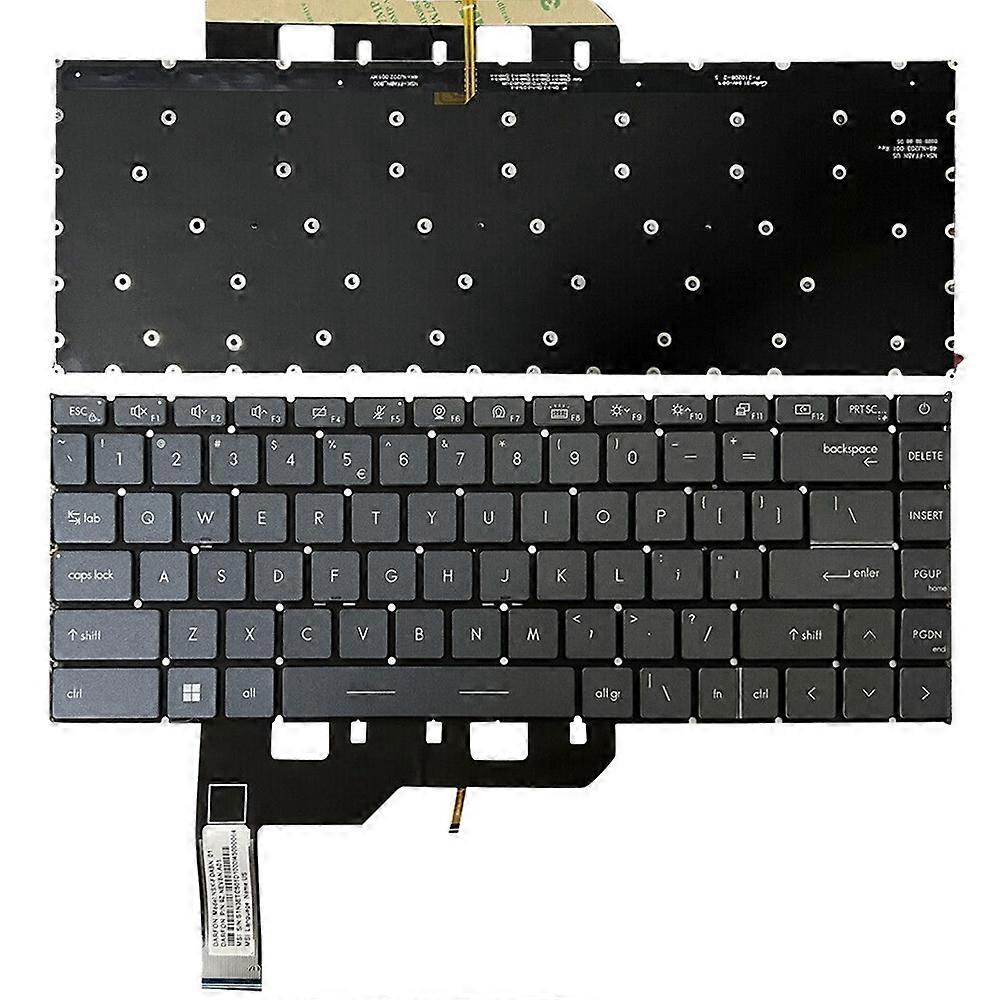 US Version Backlight Laptop Keyboard for MSI GE66 Raider