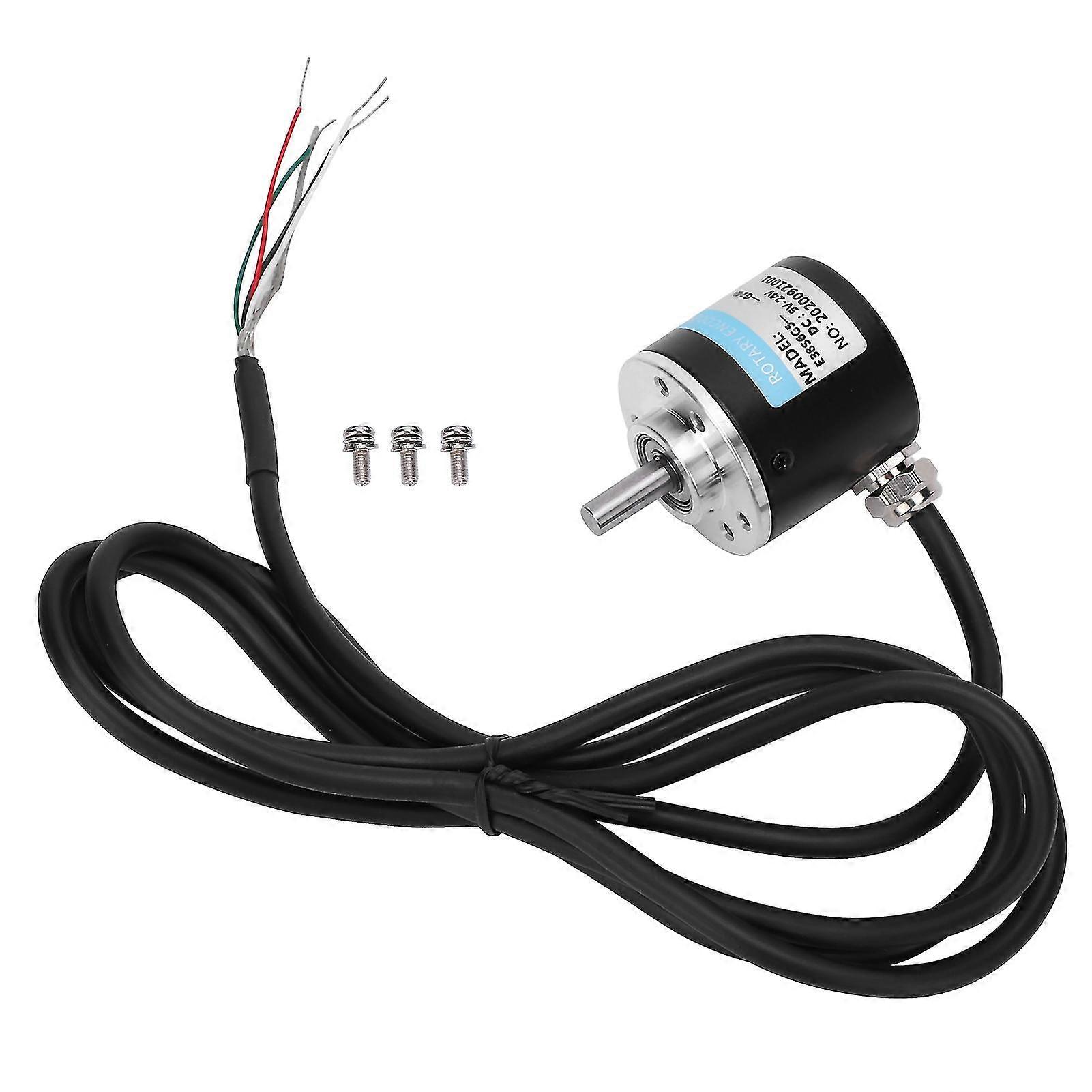 ABZ 3-Phase Photoelectric Encoder DC5-24V Solid Shaft for Office Automation Engineering Field