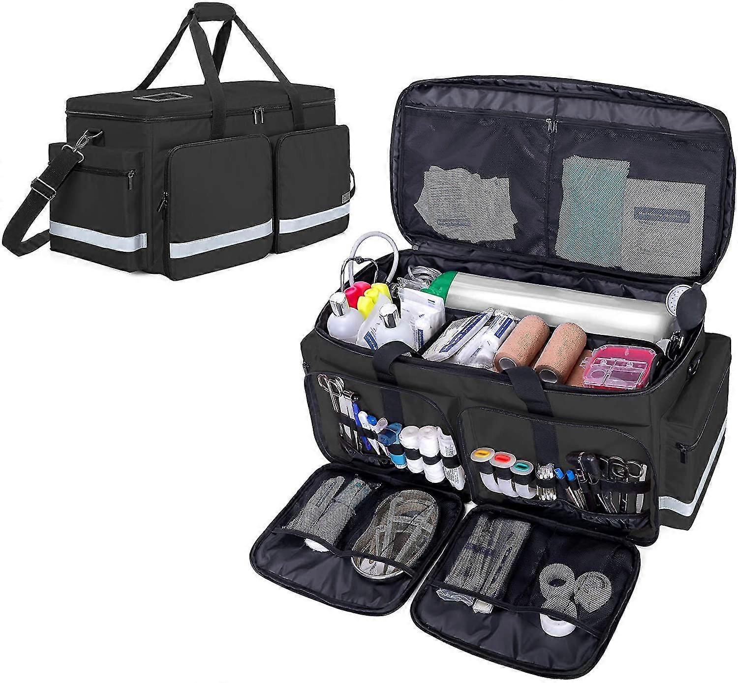 Emergency Medical Duffle Bag With Compartment For Oxygen Tank(m2-m22)