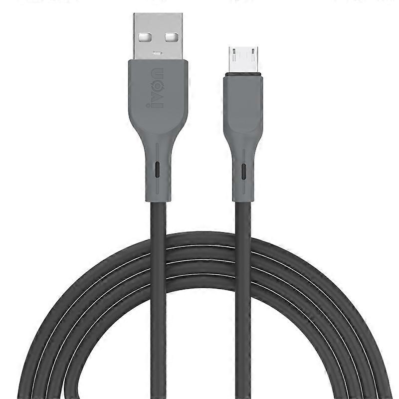IVON 2.4A Micro USB Fast Charging Data Cable, Length: 1m