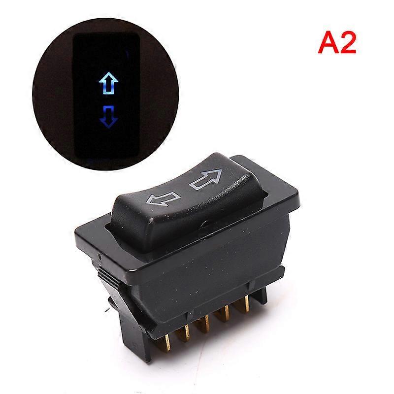 DPDT DC 12V 20A Universal Auto Car Power Window Switch 5 pins Black