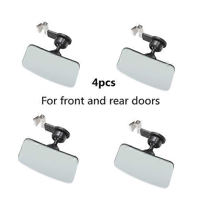 Blind Spot Mirror for Car HD Convex Mirrow Square 360 Adjustable Wide Angle Car Rear View Side Mirror Parking Auxiliary Mirrors
